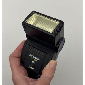 Promaster FT 1700 Electronic Flash Speedlight with Tilt Bounce Head Black